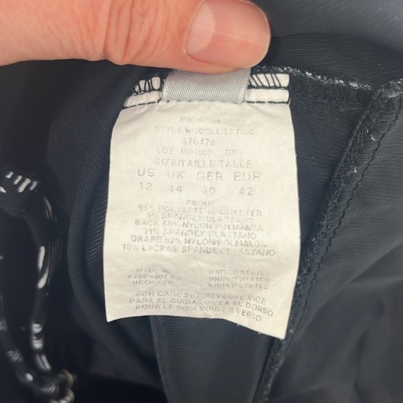 Magicsuit Black and White One-Piece Suit - Picture 9 of 10